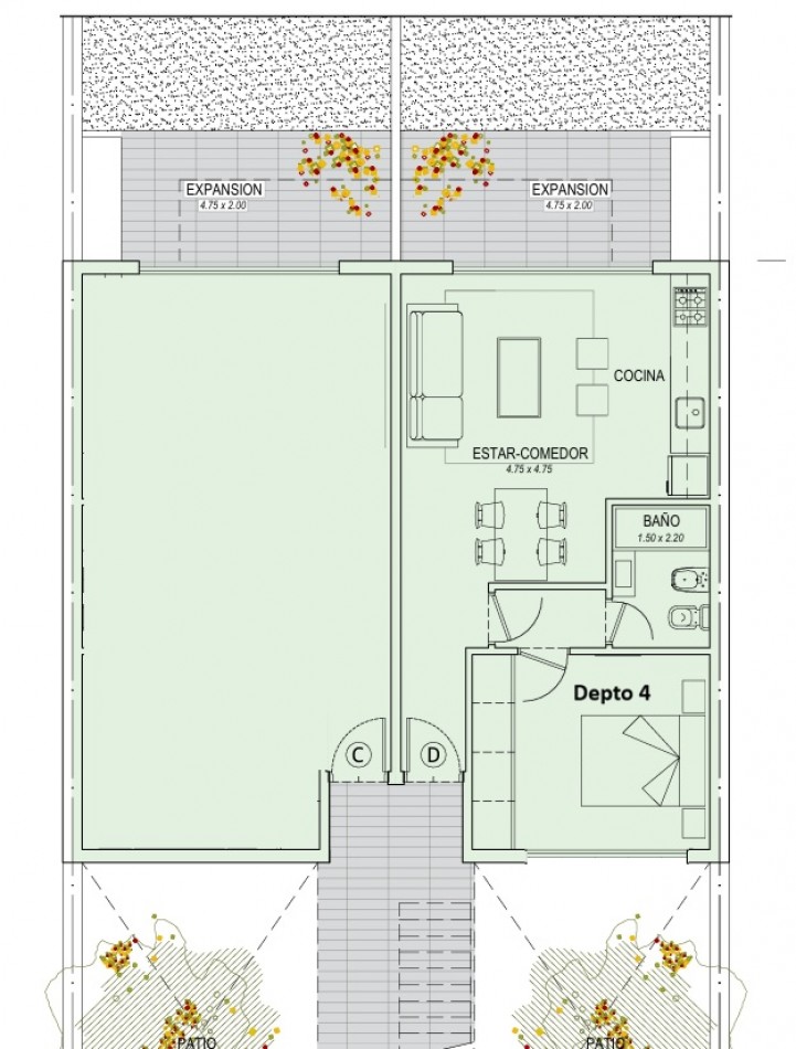 Varios Dptos 2 y 3 amb a estrenar Formosa 3348 